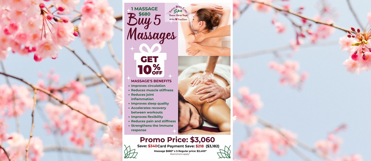Total Body Care Spa Buy 5 Massages